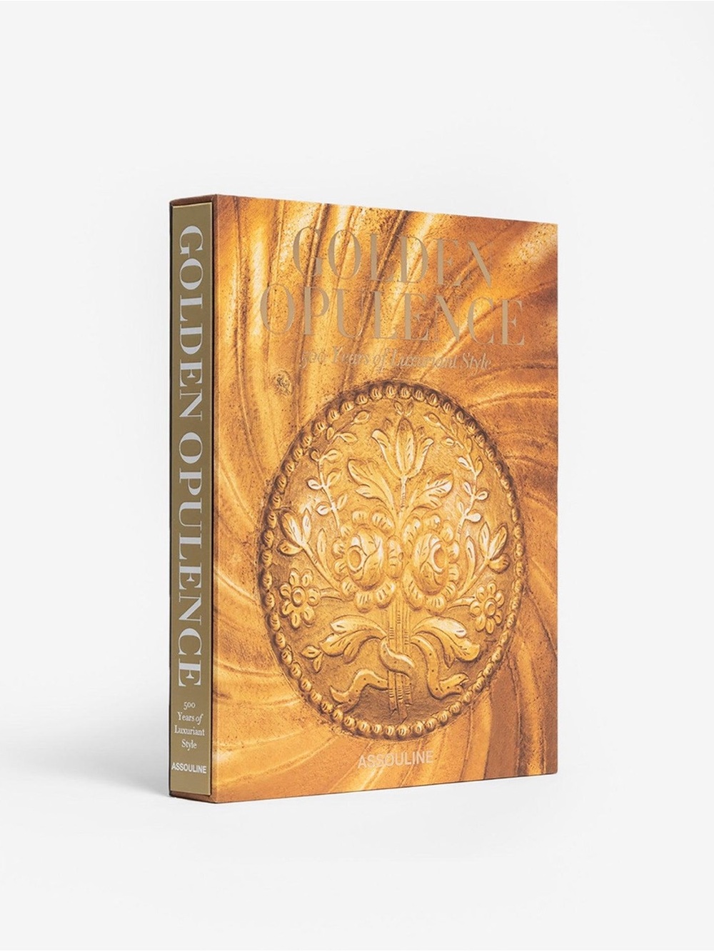 Assouline Golden Opulence Decorative Book in Gold